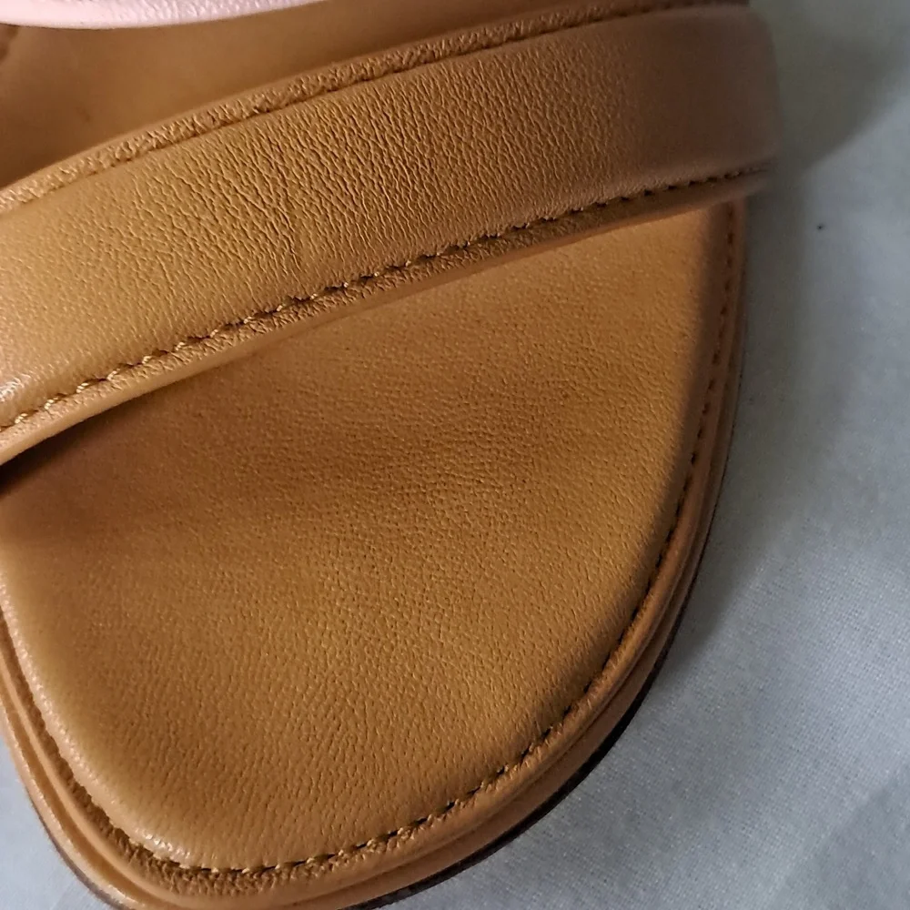 Mansur Gavriel Bombato‎ Colour-block Leather Sandals.  Womans Size 38/US 8.